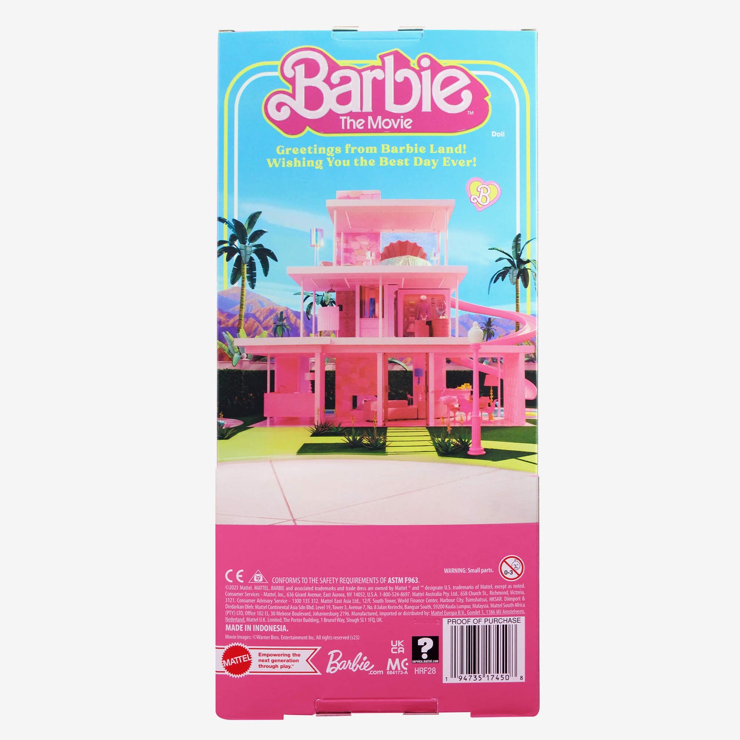 Ken Doll in Inline Skating Outfit – Barbie The Movie Búp Bê Sưu Tập Mattel HRF28