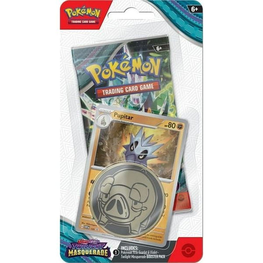 PP51CB Thẻ bài Pokemon TCG SV06 Twilight Masquerade Checklane Blister tiếng Anh