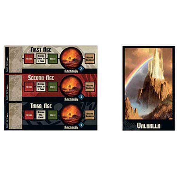 Blood Rage: Cardboard Age Track & Valhalla Sheet (Kickstarter Special)