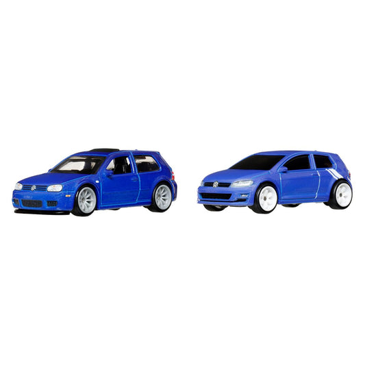 Đồ Chơi Bộ Đôi Siêu Xe Premiums 2004 VW Golf R32 HOT WHEELS JHW49/HBL96