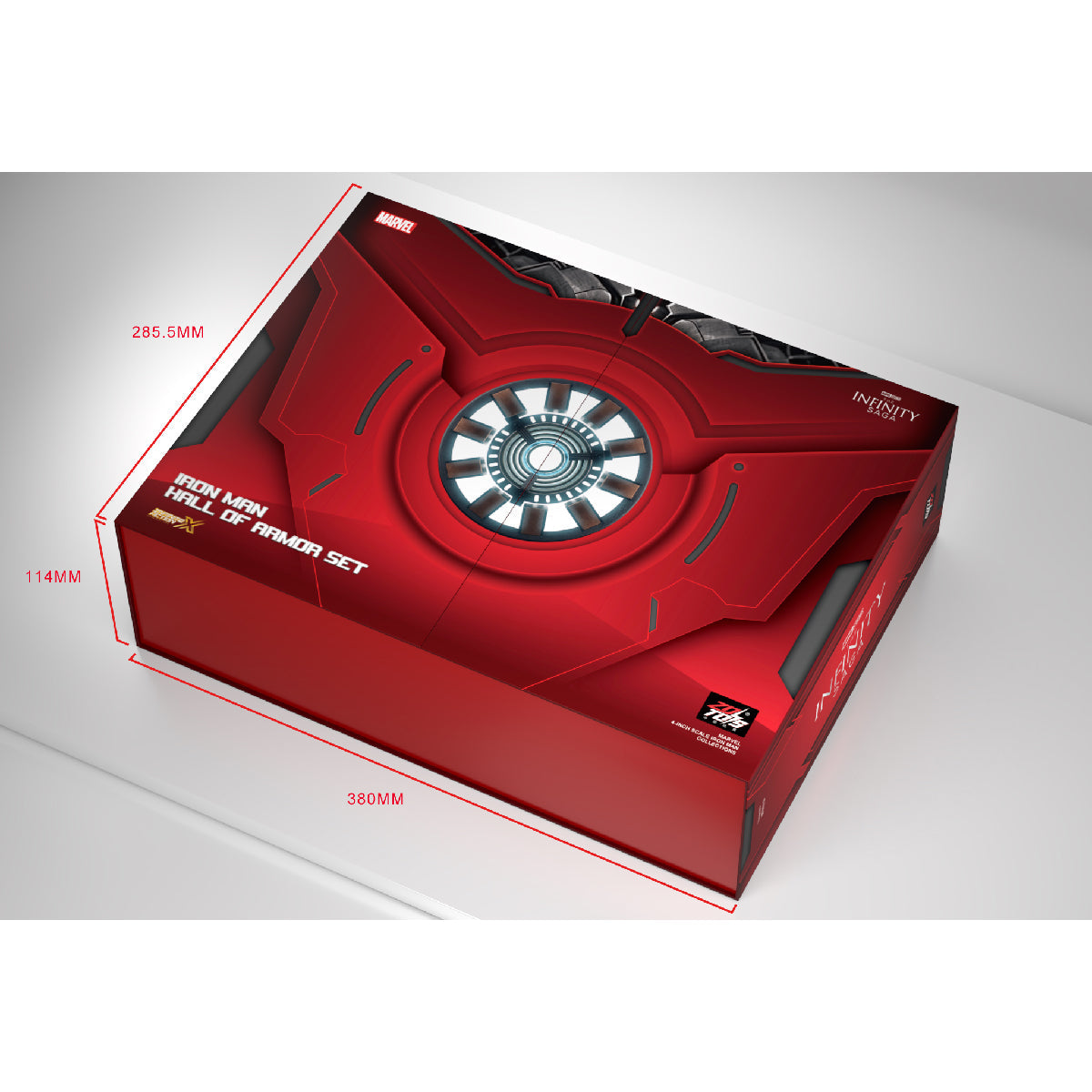 Collection of 7 High-End Iron Man Armors - Bộ sưu tập 7 mô hình Chiến giáp Iron Man - ZD TOYS 1924