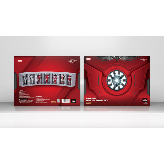 Collection of 7 High-End Iron Man Armors - Bộ sưu tập 7 mô hình Chiến giáp Iron Man - ZD TOYS 1924