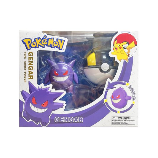 Pokemon Transformation Ball: Gengar - Bóng Pokemon Biến Hình - POKEMON TOYS ZC8948E