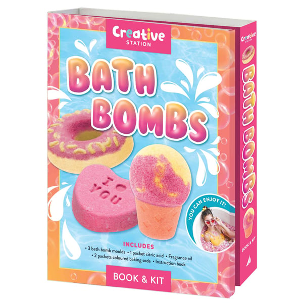 Book & Kit - Creative Station - Bath Bombs