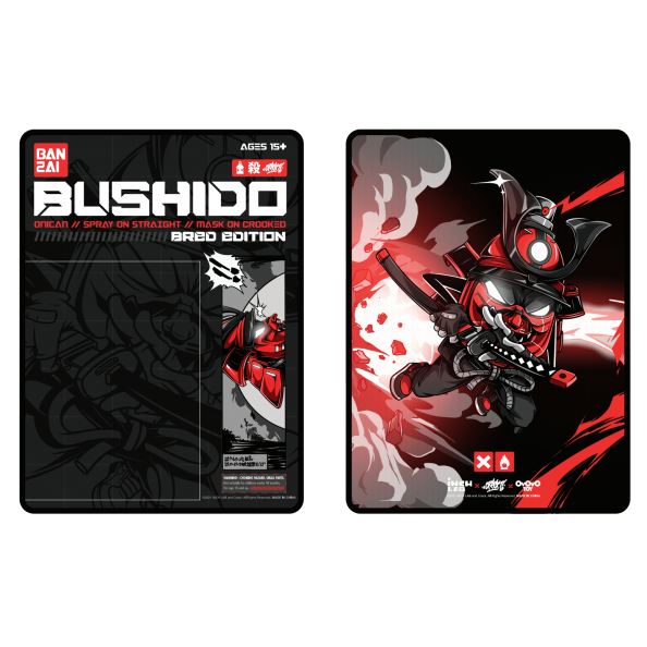 BUSHIDO-ONICAN BRED EDITION - Mô Hình Art Toy Figure Giới Hạn - Inch Lab - Hình ảnh bổ sung 5