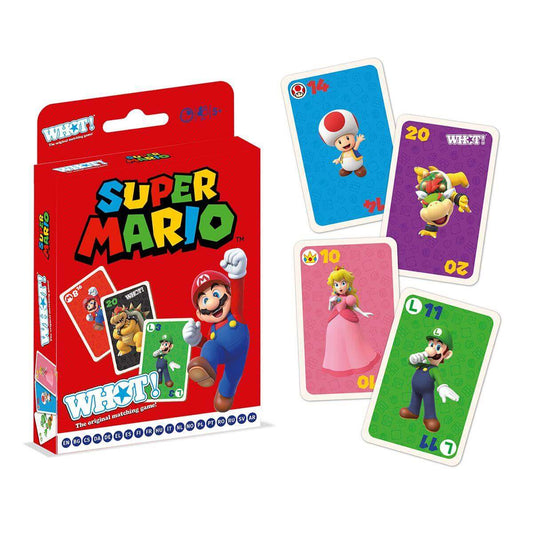 Super Mario WHOT! Card Game - Trò Chơi Ghép Thẻ Gia Đình - Winning Moves