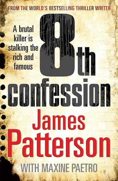 8th Confession - Sách Tiểu thuyết Trinh thám - James Patterson - Hình ảnh sản phẩm