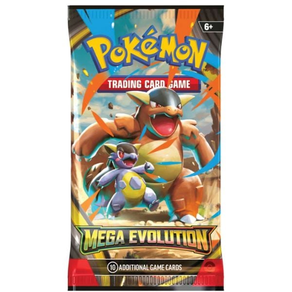 Thẻ bài Pokemon TCG ME01 Mega Evolution Booster Pack tiếng Anh