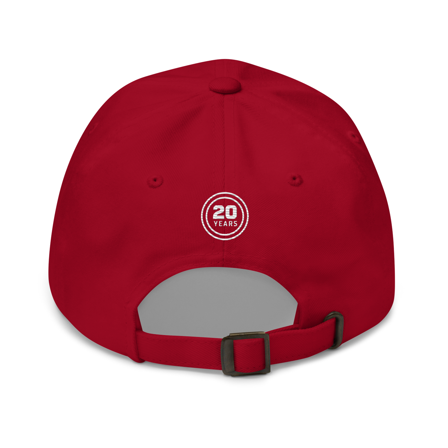 Hot Wheels® Red Line Club® 20th Anniversary Retro Logo Hat - Red - Nón Lưỡi Trai Sưu Tầm - Mattel Creations - Hình ảnh chi tiết 2
