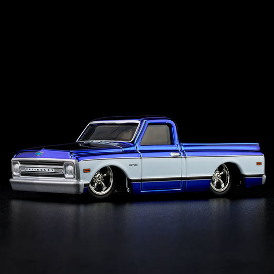 RLC Exclusive 1969 Chevy C-10 Mô Hình Xe Bán Tải Hot Wheels Red Line Club