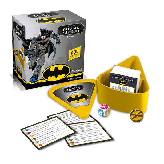 Batman Trivial Pursuit Knowledge Card Game - Trò chơi thẻ bài giải đố DC - Winning Moves - Hình ảnh chi tiết 2