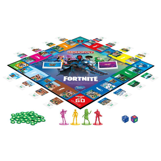 Monopoly Flip Edition: Trò Chơi Board Game Fortnite - Phiên Bản Lật Đảo Hasbro