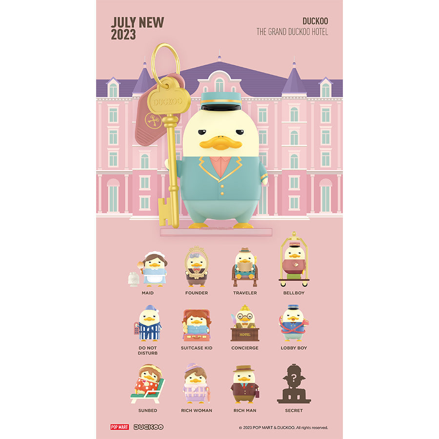 The Grand Dockoo Hotel - Mô hình Blind Box Art Toy - POP MART
