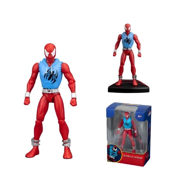 Mô hình Marvel - Spider Man Universe (4 Inch) - Scarlet Spider - ZD Toys - ZC25