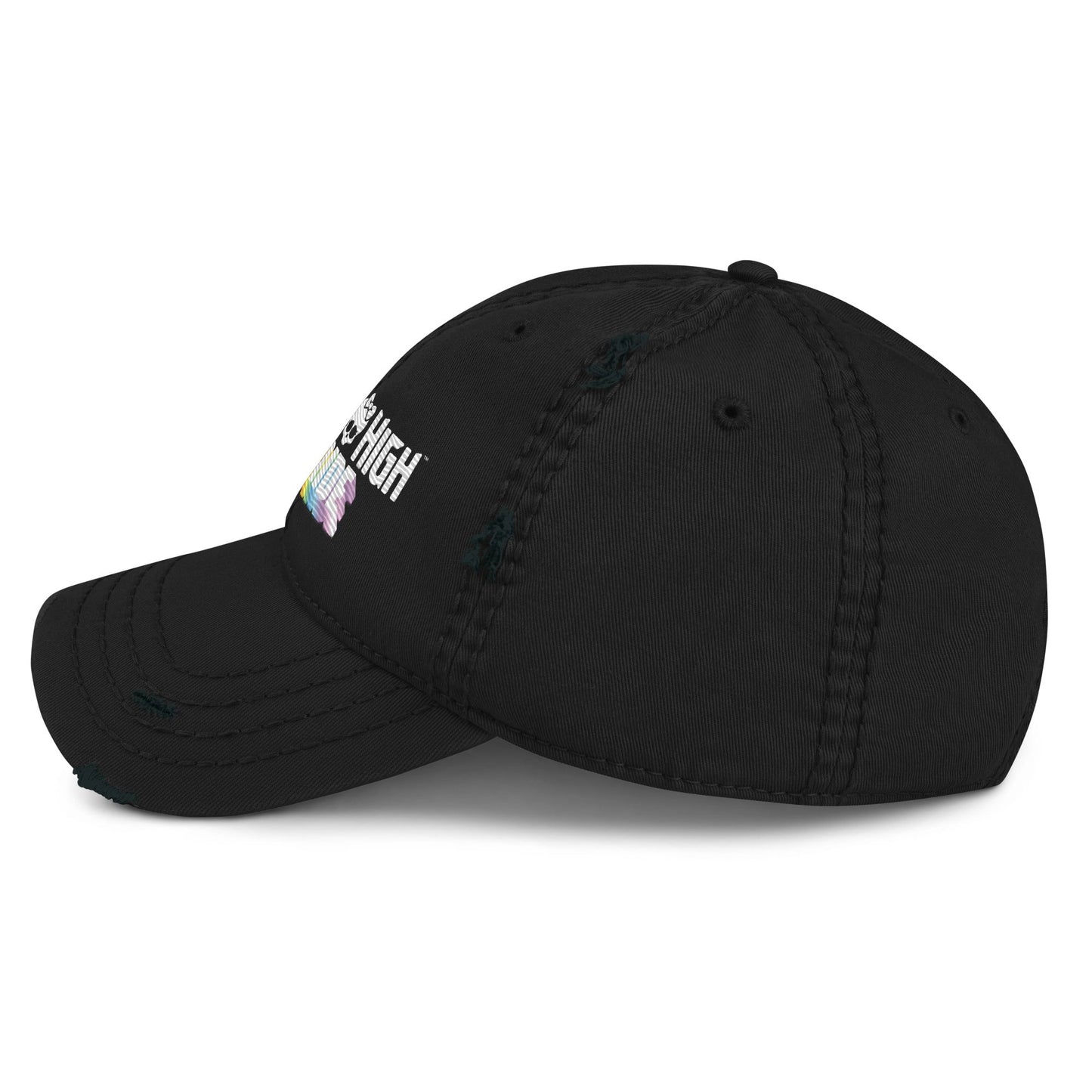 Monster High Pride Logo Black Hat