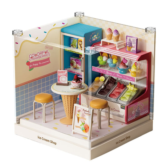 Đồ Chơi Lắp Ráp Mini House Small - Tiệm Kem SWEET HEART SH830