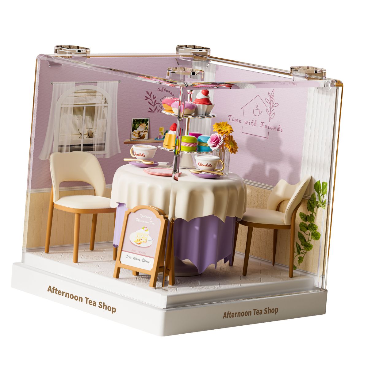 Đồ Chơi Lắp Ráp Mini House Small - Trà Chiều SWEET HEART SH831