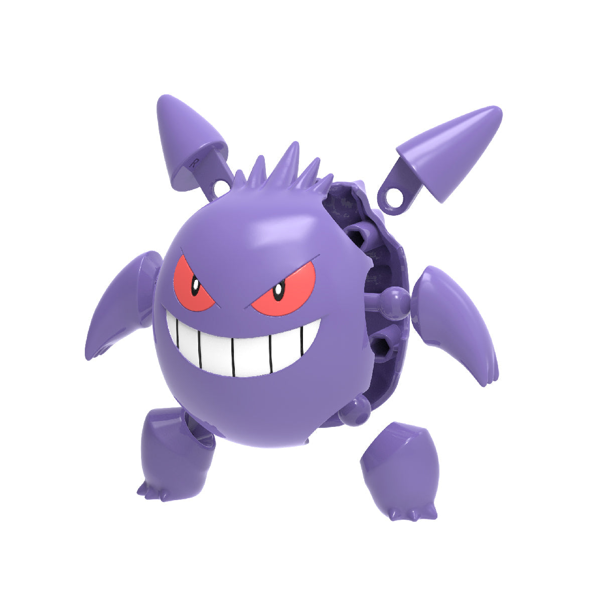 Pokemon Gengar Character Assembly Toy - Mô hình lắp ráp nhân vật - POKEMON TOYS 8128