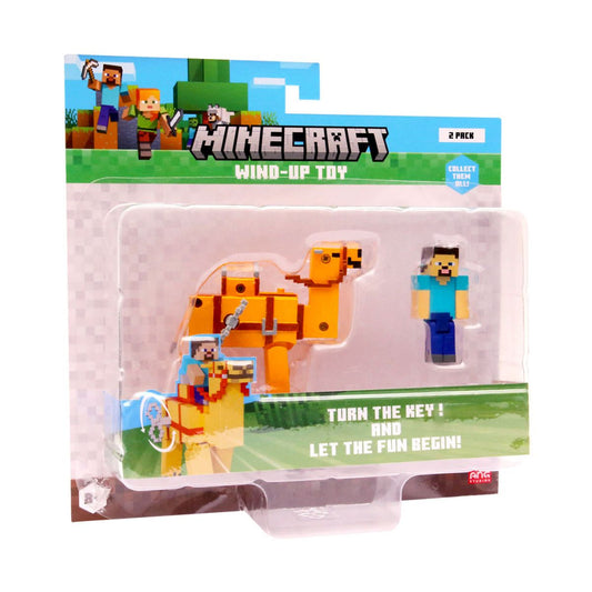Minecraft Clockwork Steve Riding Camel Toy - Đồ chơi lên dây cót - MINECRAFT PMI