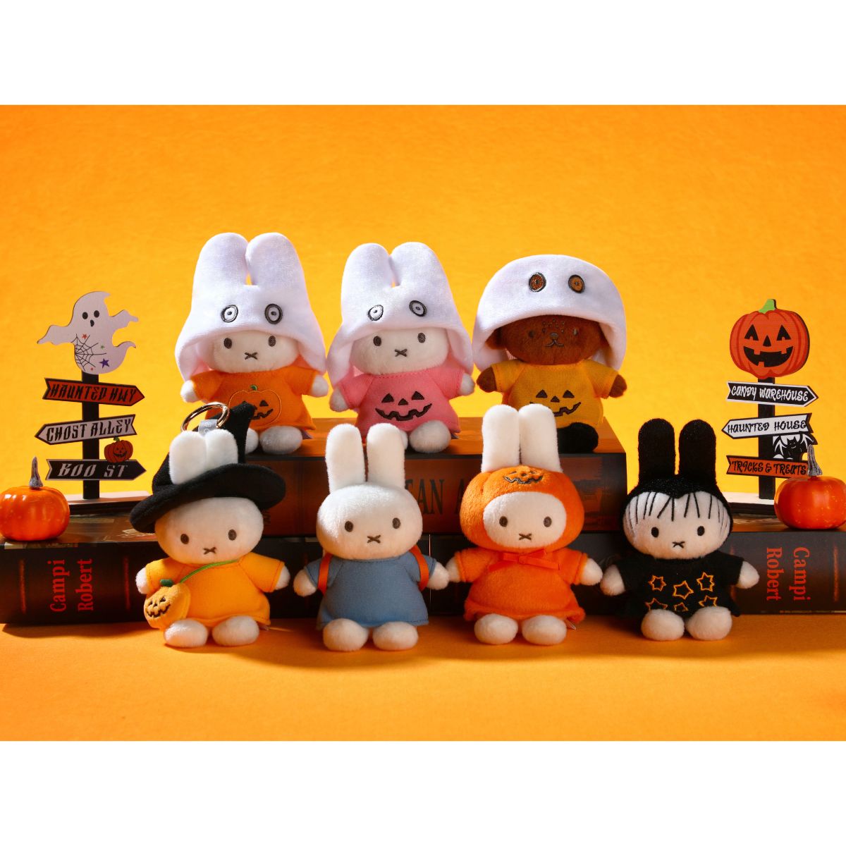 MIFFY Halloween Stuffed Keychain Toy MIF37512 - Móc khóa nhồi bông Blind Box - MIFFY chính hãng