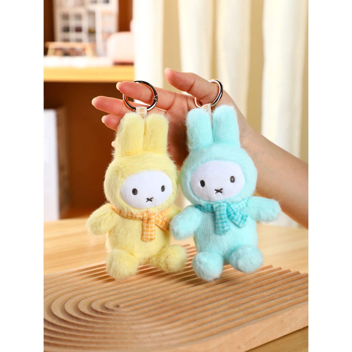 Miffy Plush Keychain Toy - Móc khóa nhồi bông Blind Box - MIFFY