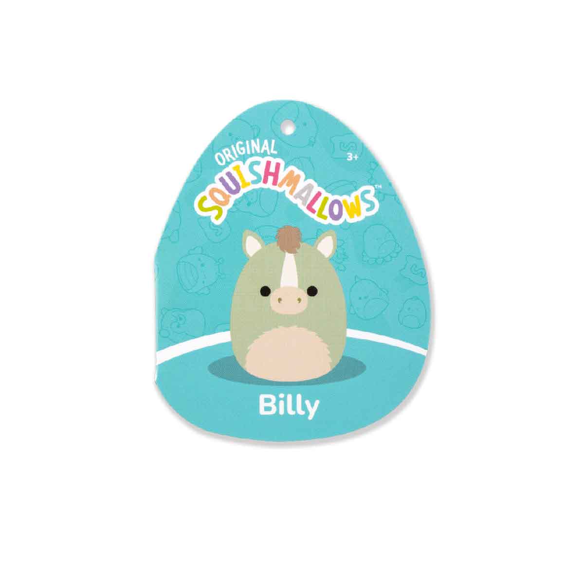Billy 7.5 Inch Stuffed Toy - Sage Horse SQUISHMALLOWS SQCR07943 - Thú nhồi bông Squishmallow chính hãng