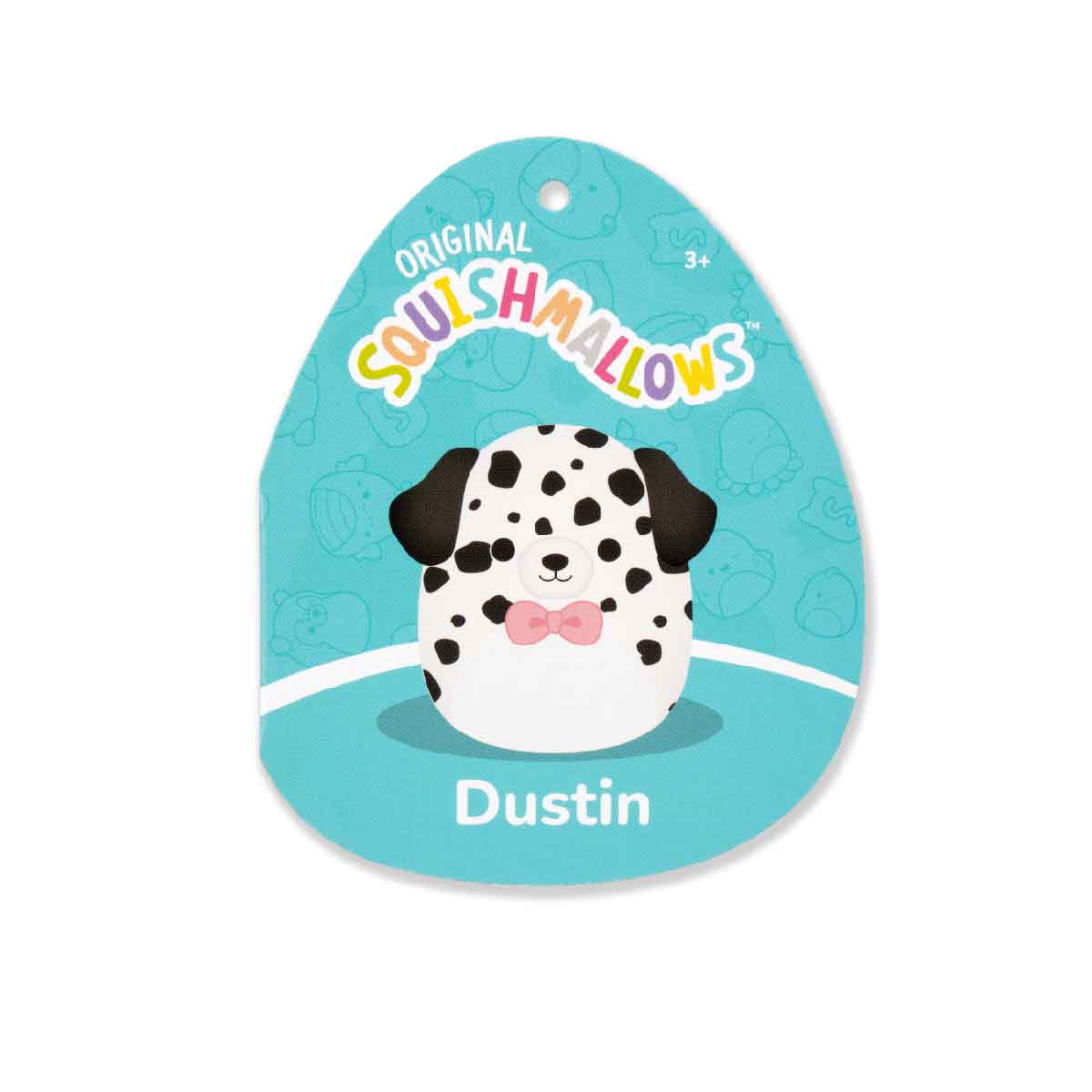 Dustin 7.5 Inch Stuffed Toy - White Dalmatian - Thú nhồi bông chó đốm - SQUISHMALLOWS SQCR07942