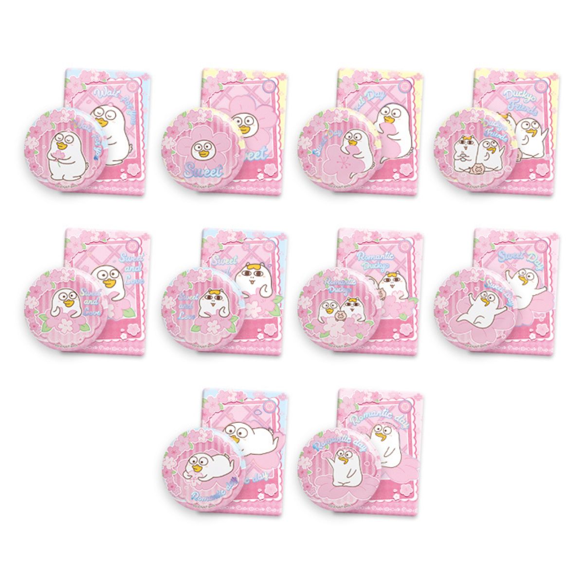 Duckyo Children's Toy Character OTHER GIRL BRANDS 370901 - Huy hiệu nhân vật Blind Bag - OTHER GIRL BRANDS