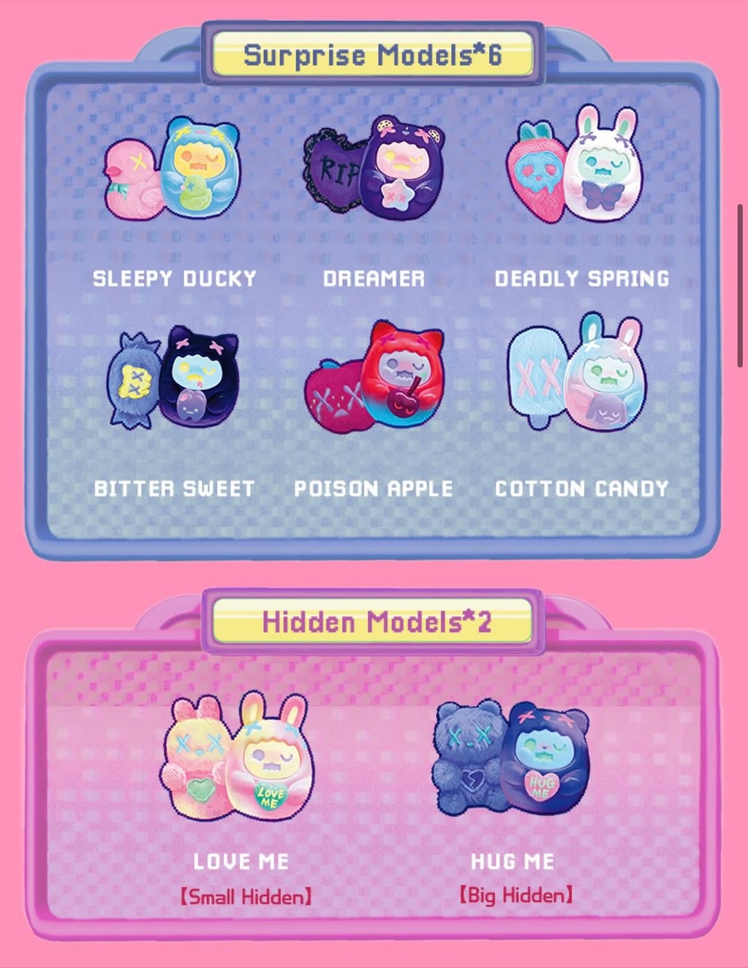 Shinwoo Hug Me Mini Blind Box Series - Mô Hình Blind Box Art Toy Finding Unicorn