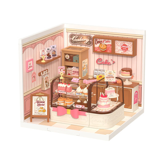 Rolife Tasty Cake Shop DIY Miniature House DW019B - Mô hình nhà búp bê thu nhỏ tự lắp ráp - Rolife