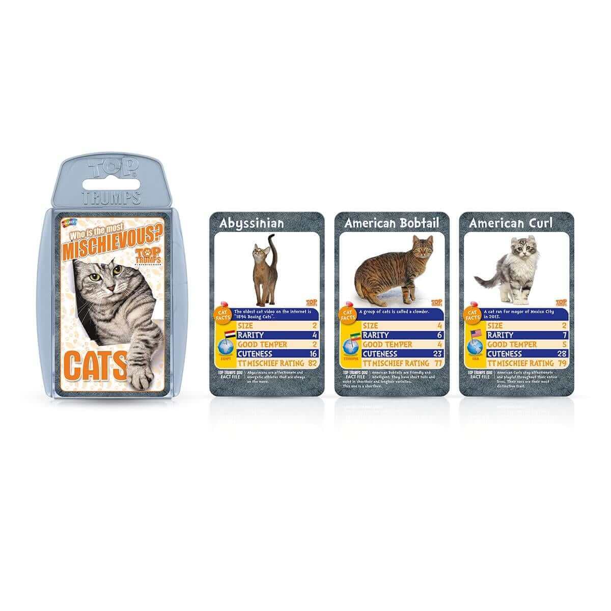 Cats Top Trumps Card Game - Trò chơi thẻ bài giáo dục - Winning Moves - Hình ảnh bổ sung 5