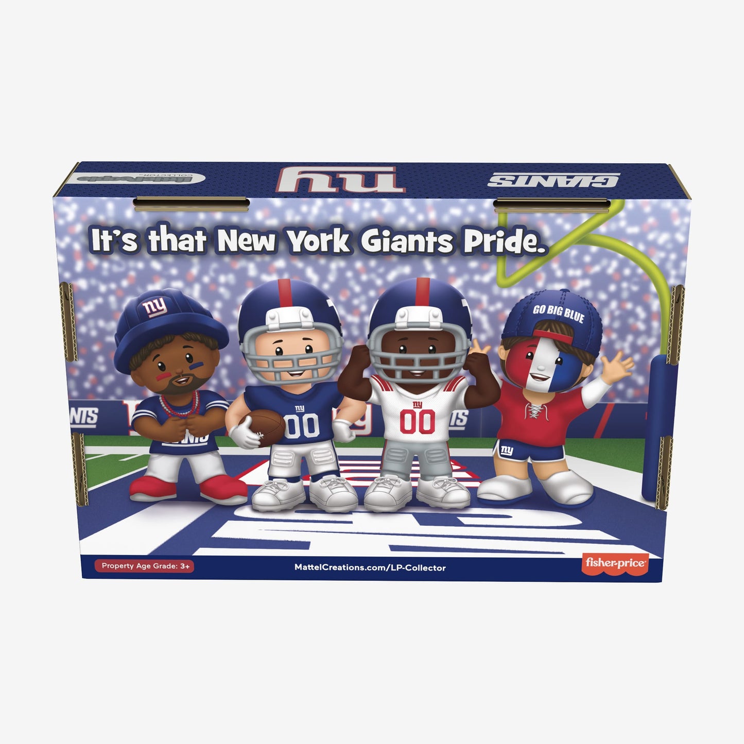 Little People Collector x NFL New York Giants Set - Mô hình Nhân vật Sưu tầm - Mattel Mattel - ảnh 6 - Figure Set