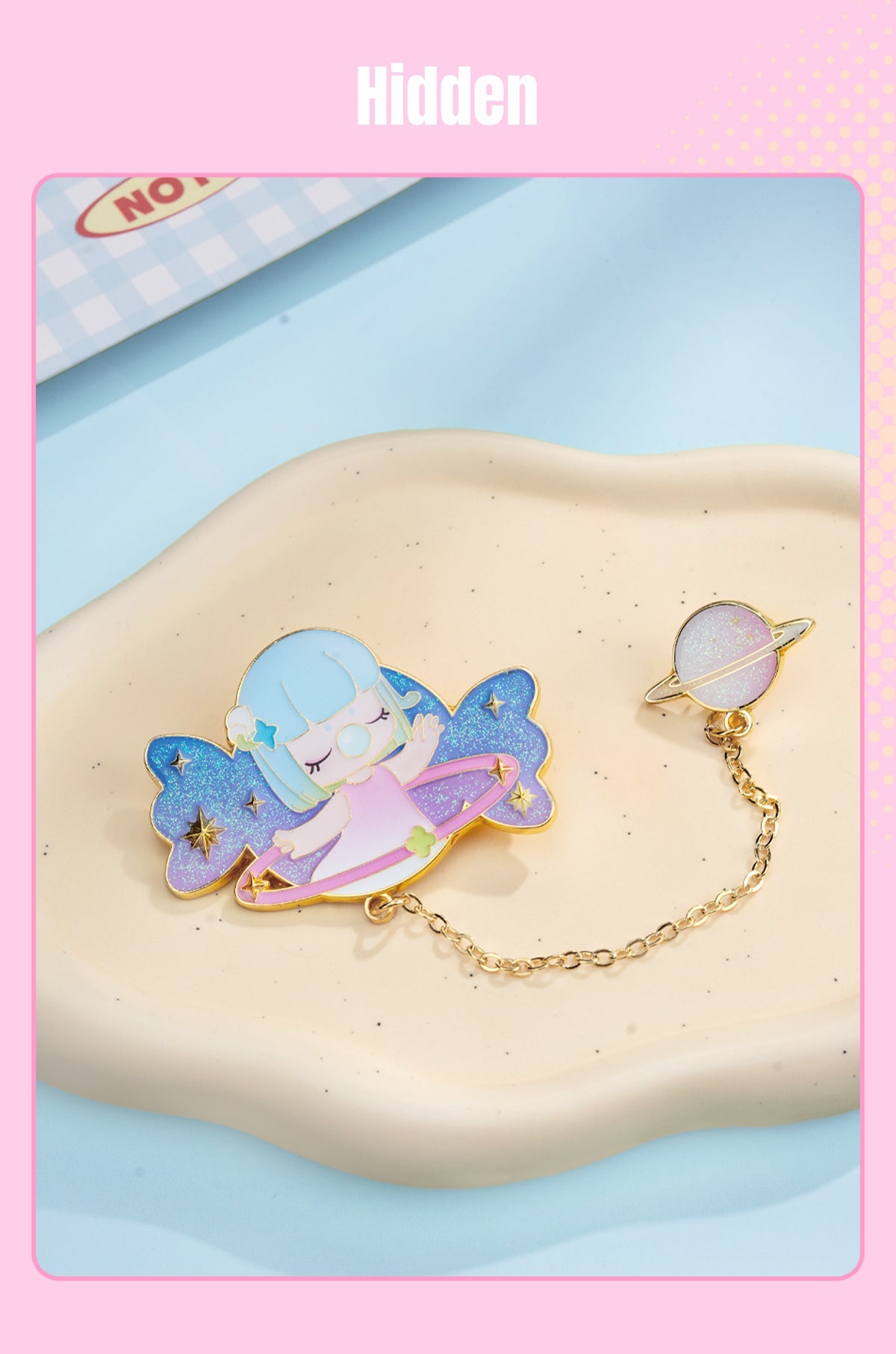 Rolife Nanci Sweet Time Badge Blind Box - Huy hiệu Blind Box trang trí - Rolife