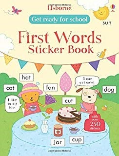 Get Ready For School: First Words Sticker Book