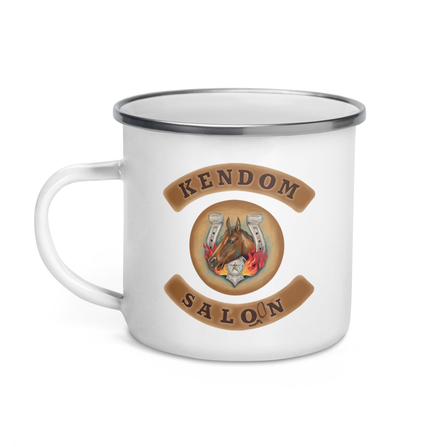 Barbie Kendom Saloon Camper Mug - Cốc Tráng Men Dã Ngoại - Mattel Creations - Góc nhìn khác 3