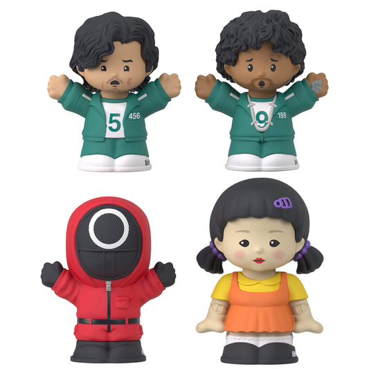 Little People Collector Squid Game Set - Bộ Hình Nhân Vật Sưu Tầm Cao Cấp - Mattel HYC41