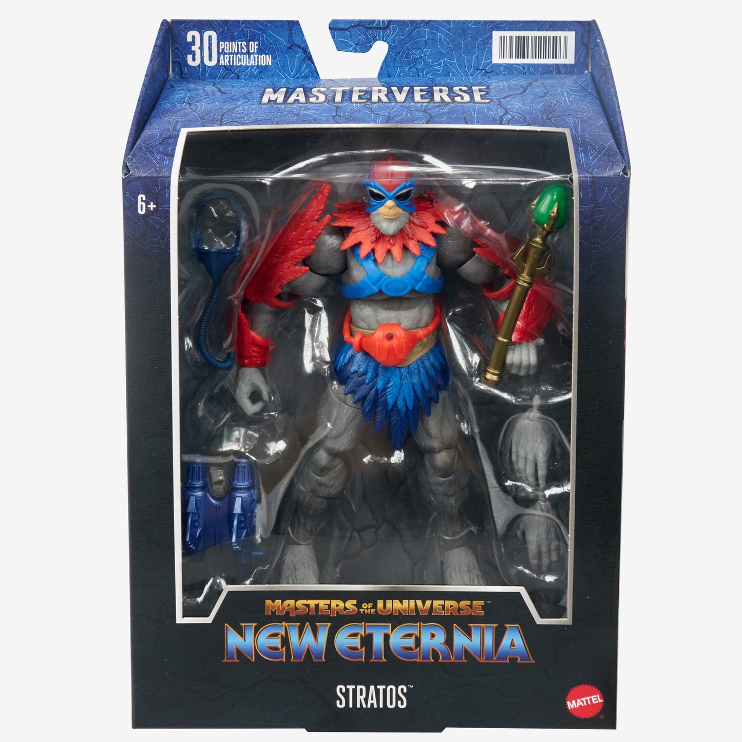 Masters of the Universe Masterverse Stratos Action Figure - Mô Hình Nhân Vật Sưu Tầm Mattel - Hình ảnh bổ sung 7