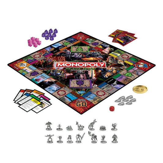 Monopoly: Transformers Beast Wars Edition - Trò chơi Board Game cho trẻ từ 8 tuổi trở lên