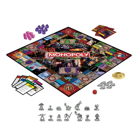 Monopoly: Transformers Beast Wars Edition - Trò chơi Board Game cho trẻ từ 8 tuổi trở lên Hasbro
