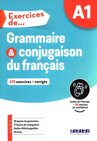 Exercices De Grammaire Et Conjugaison A1 - Livre