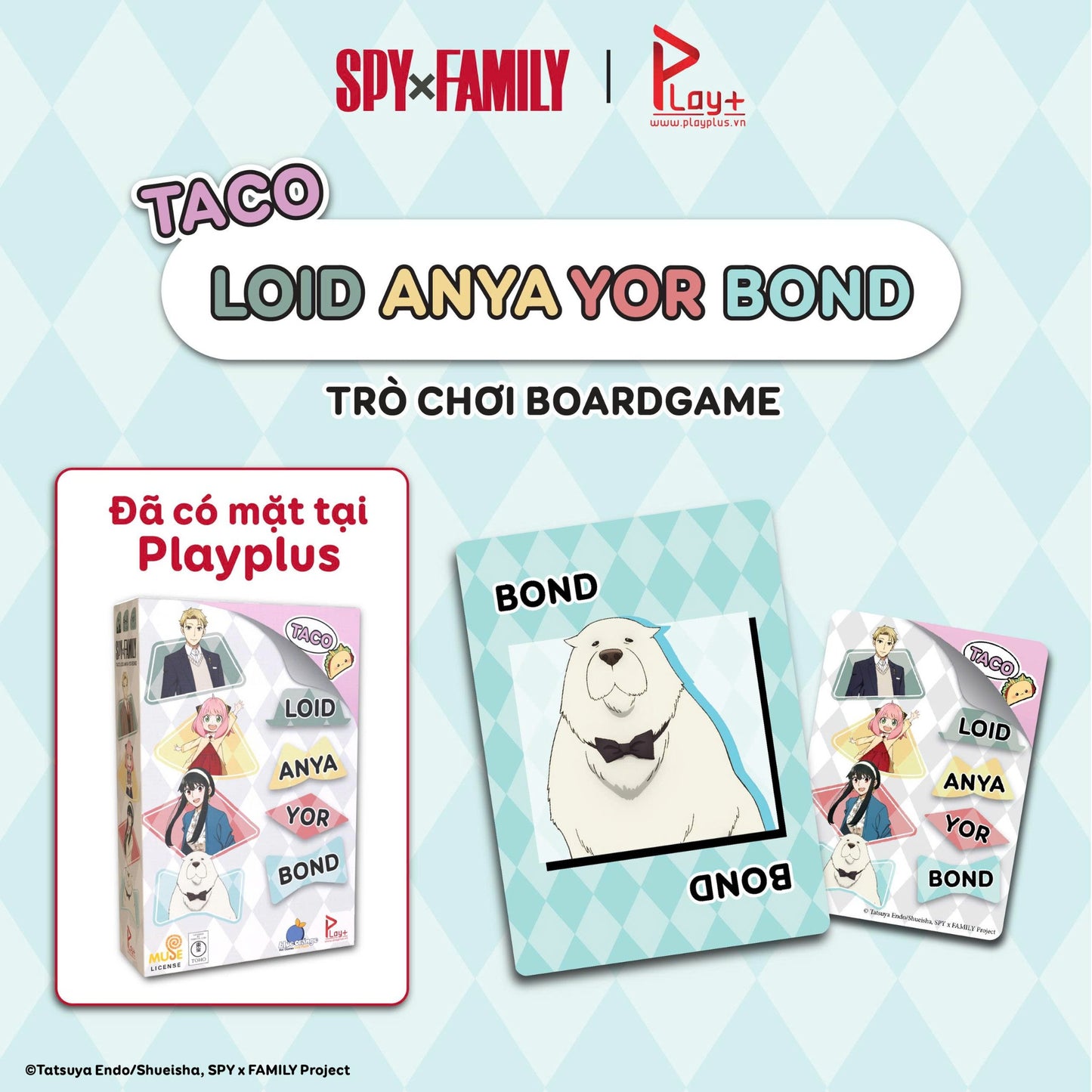TACO LOID ANYA YOR BOND