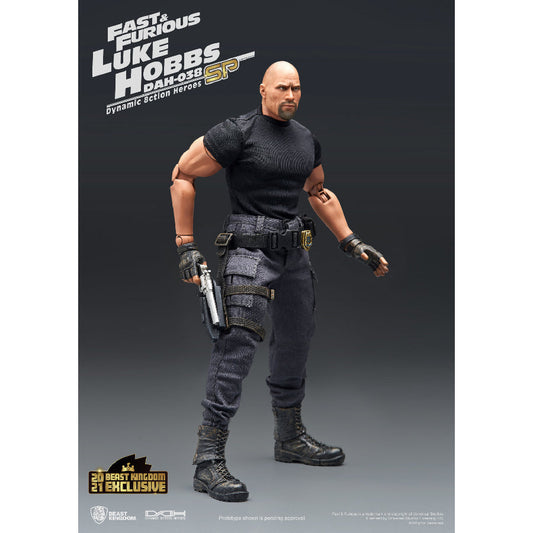 Fast and Furious Luke Hobbs Limited Edition - Mô hình Figure chính hãng - Beast Kingdom DAH-038SP