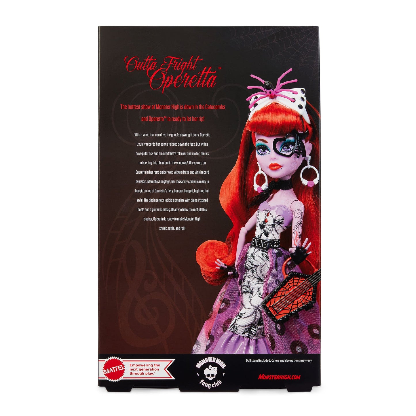 Monster High Outta Fright Operetta Doll - Búp Bê Sưu Tầm Cao Cấp Mattel Creations Mattel - ảnh 3 - Figure