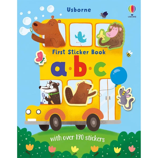 First Sticker Book Abc