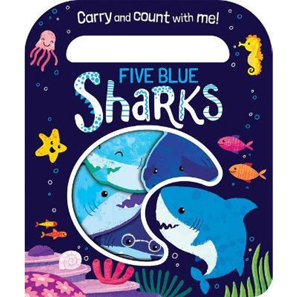 Five Blue Sharks
