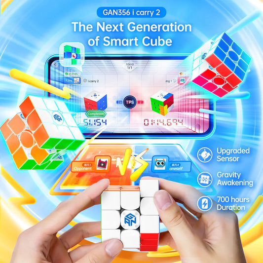 GAN356 i carry 2 Smart Cube - Rubik 3x3 Thông Minh - GANCUBE