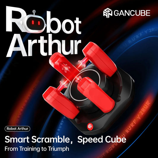 GAN Smart Robot V2 - Robot Giải Rubik Tự Động GANCUBE