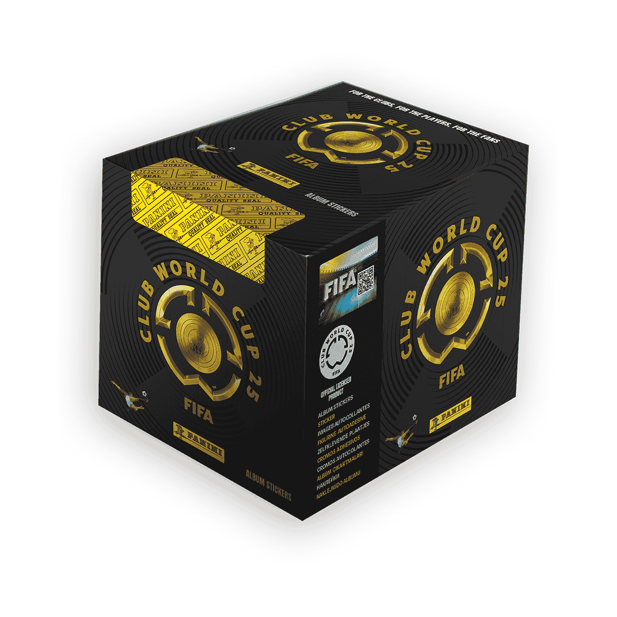 FIFA Club World Cup 2025 Sticker Card Pack - Gói sticker thẻ hình bóng đá sưu tầm - Panini - Góc nhìn khác 3