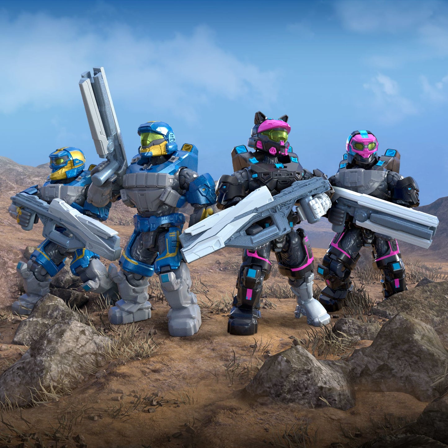 MEGA Halo Multiplayer Mayhem Building Toy Kit Bộ Đồ Chơi Lắp Ráp Mô Hình MEGA HRR68 - Hình ảnh bổ sung 6