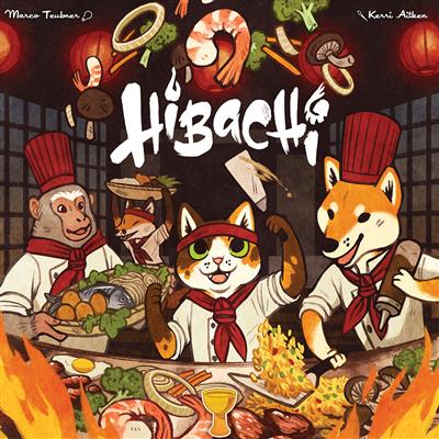 Hibachi Board Game - Trò chơi khéo léo nấu ăn Teppanyaki - Matagot - Hình ảnh chi tiết 2